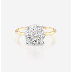 3.04 Carat Ring Concierge Whisper Thin Engagement Ring